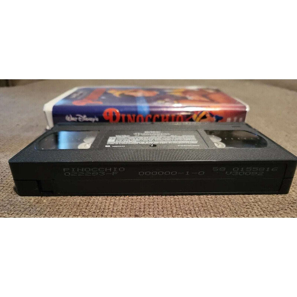 Walt Disney's Masterpiece Collection Edition Pinocchio Rare VHS 1993 #239