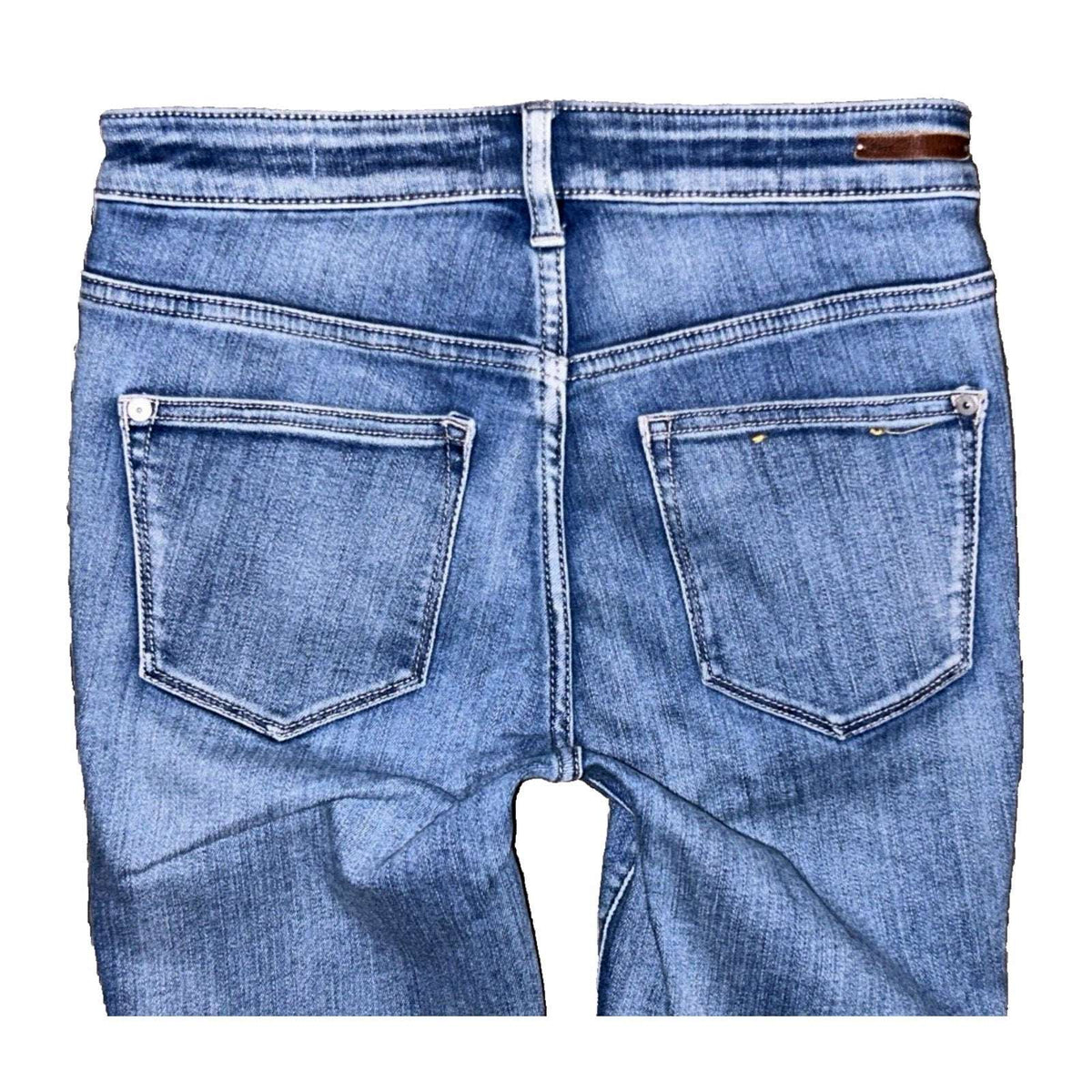 Anthropologie Pilcro Ultra High-Rise Skinny Fray Hem Jeans Size 26