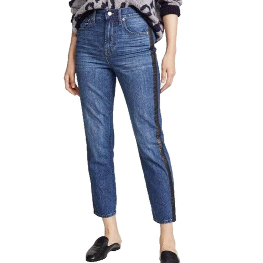 Madewell The Perfect Vintage Jean Metallic Tuxedo Edition Size 27 Women's