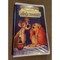 Lady and the Tramp Walt Disney's Masterpiece Collection Ed. VHS 1998 Restored