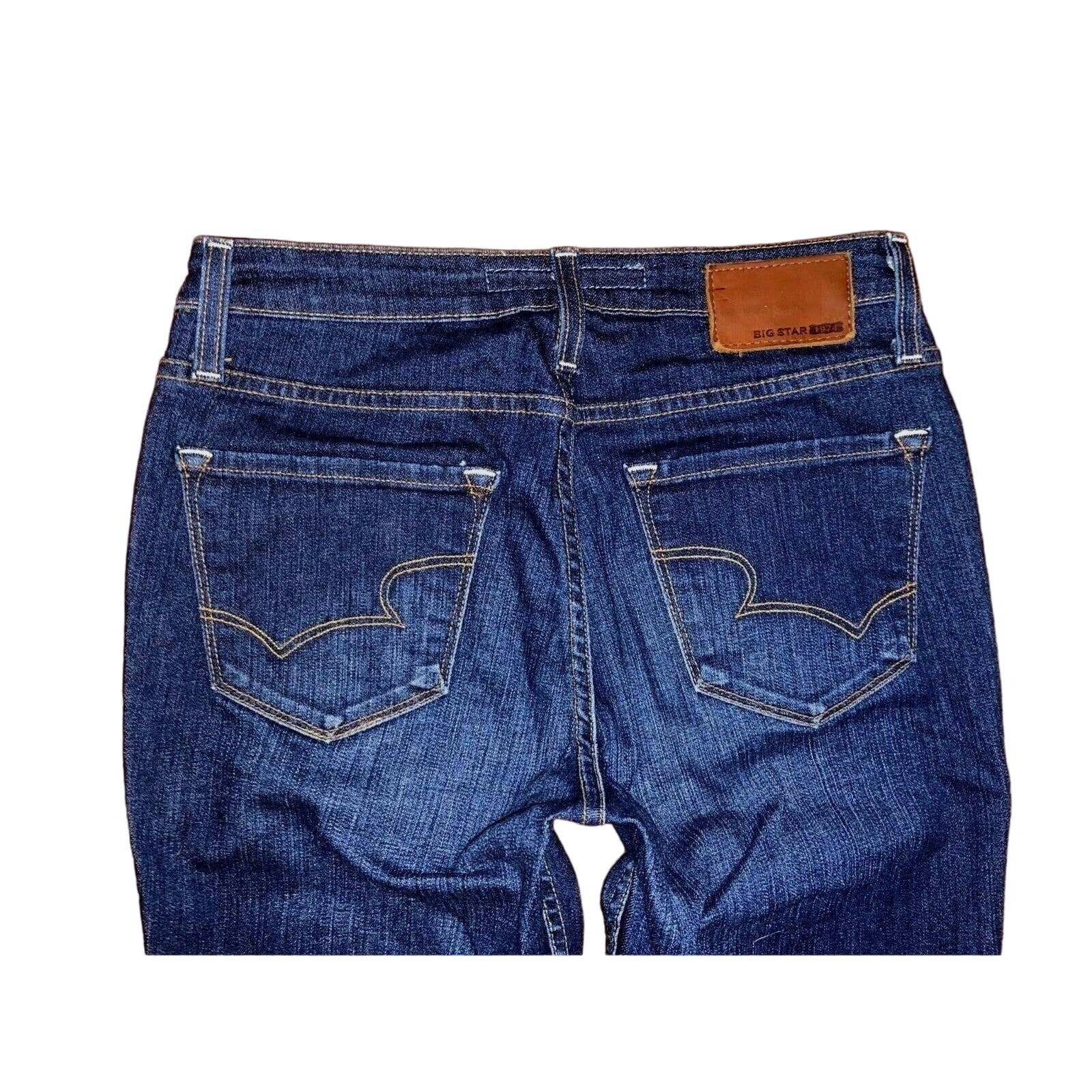 BIG STAR AVALON High Rise Skinny Leg Stretch Ankle Jeans Size 29