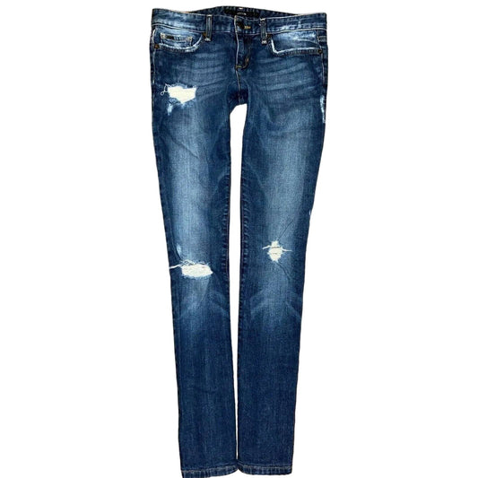 JOE'S EX-LOVER Size 24 in Gemma Boyfriend Distressed Ripped Boyfriend Jeans