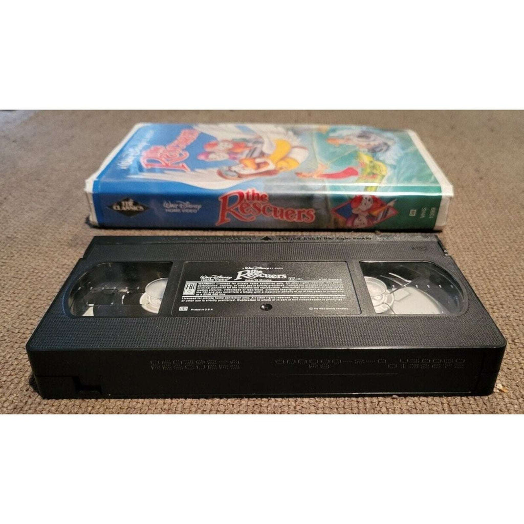 Walt Disney's The Classics The Rescuers VHS ** Black Diamond Edition #1399 1992