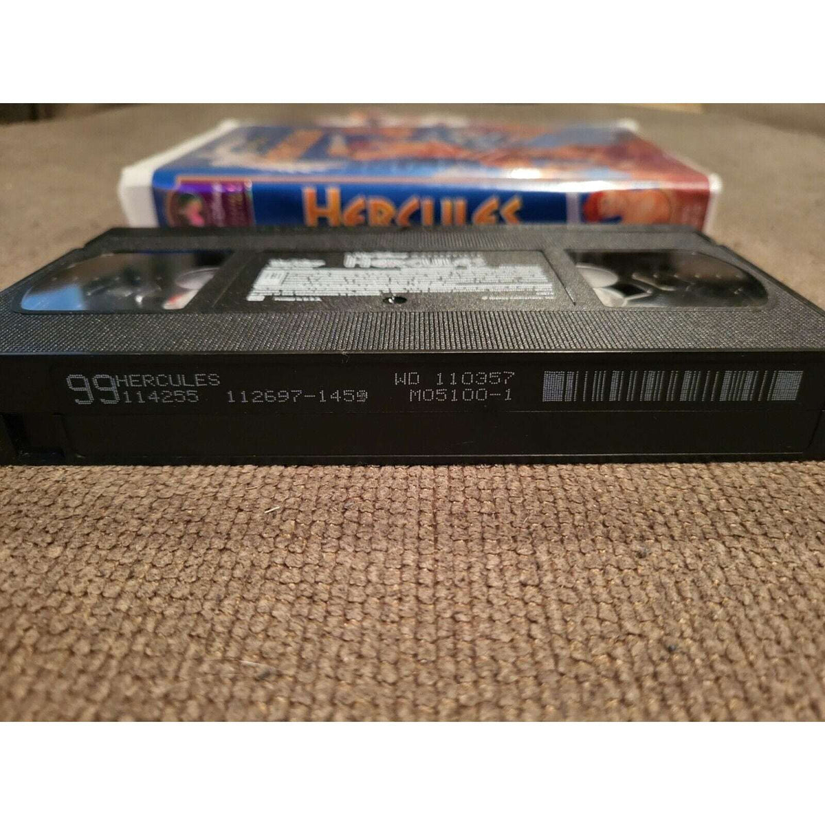 Walt Disney's Hercules 1997 Masterpiece Collection Walt Disney VHS With Inserts