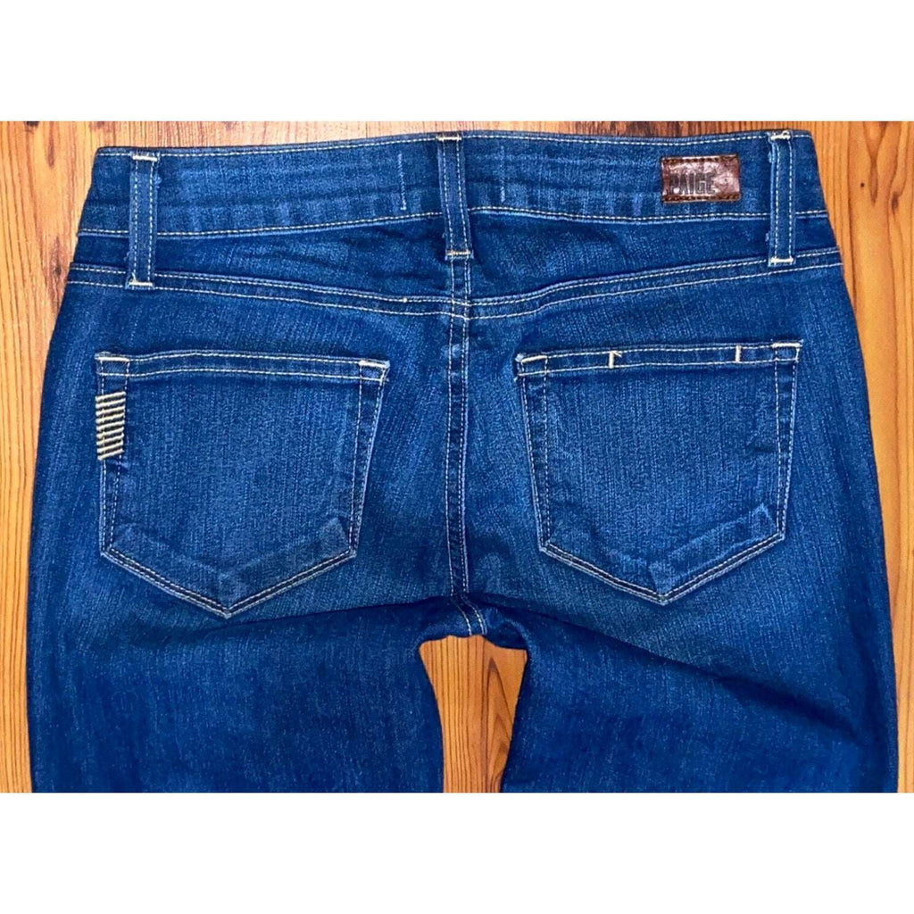PAIGE SKYLINE ANKLE PEG Skinny Leg Stretch Jeans Size 25