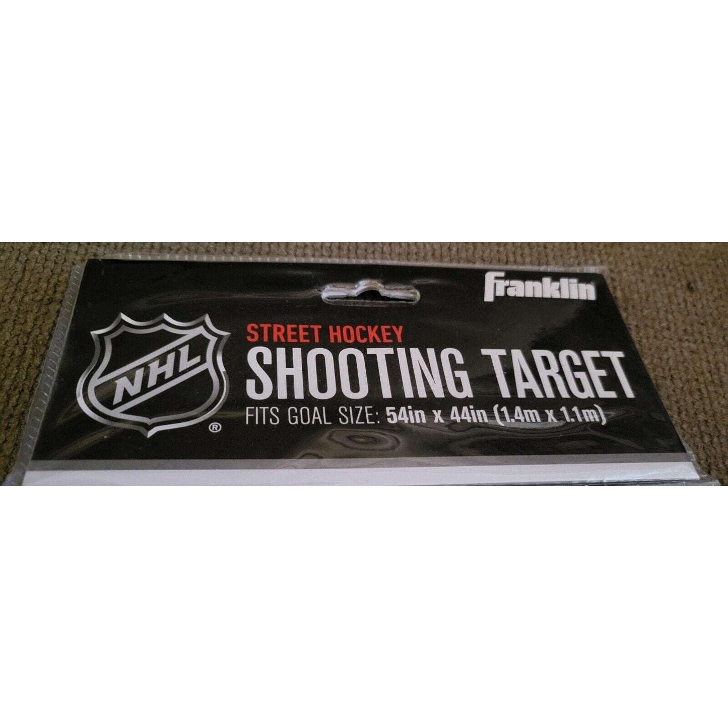 Franklin Sports Hockey Shooting Target - NHL - Fits 54 x 44 Inch Goal Street Hockey
