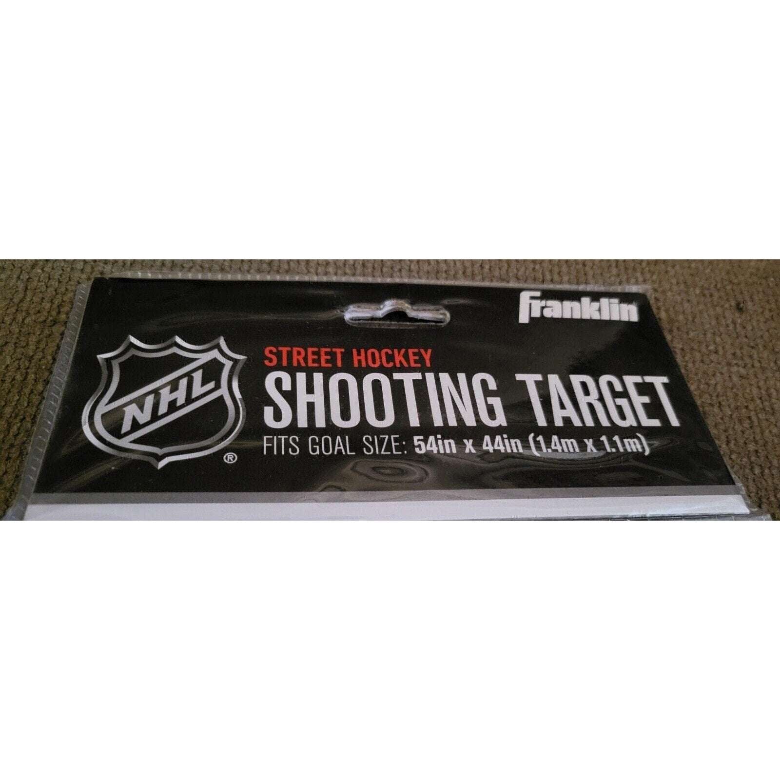 Franklin Sports Hockey Shooting Target - NHL - Fits 54 x 44 Inch Goal Street Hockey
