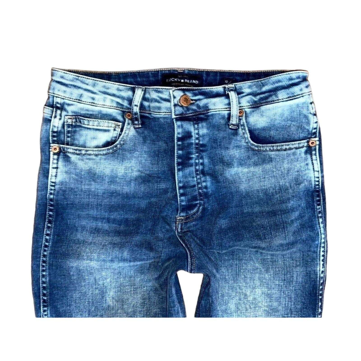 EUC! LUCKY BRAND The High Rise Tomboy Button Fly Relaxed Fit Jeans Sz 10 / 30