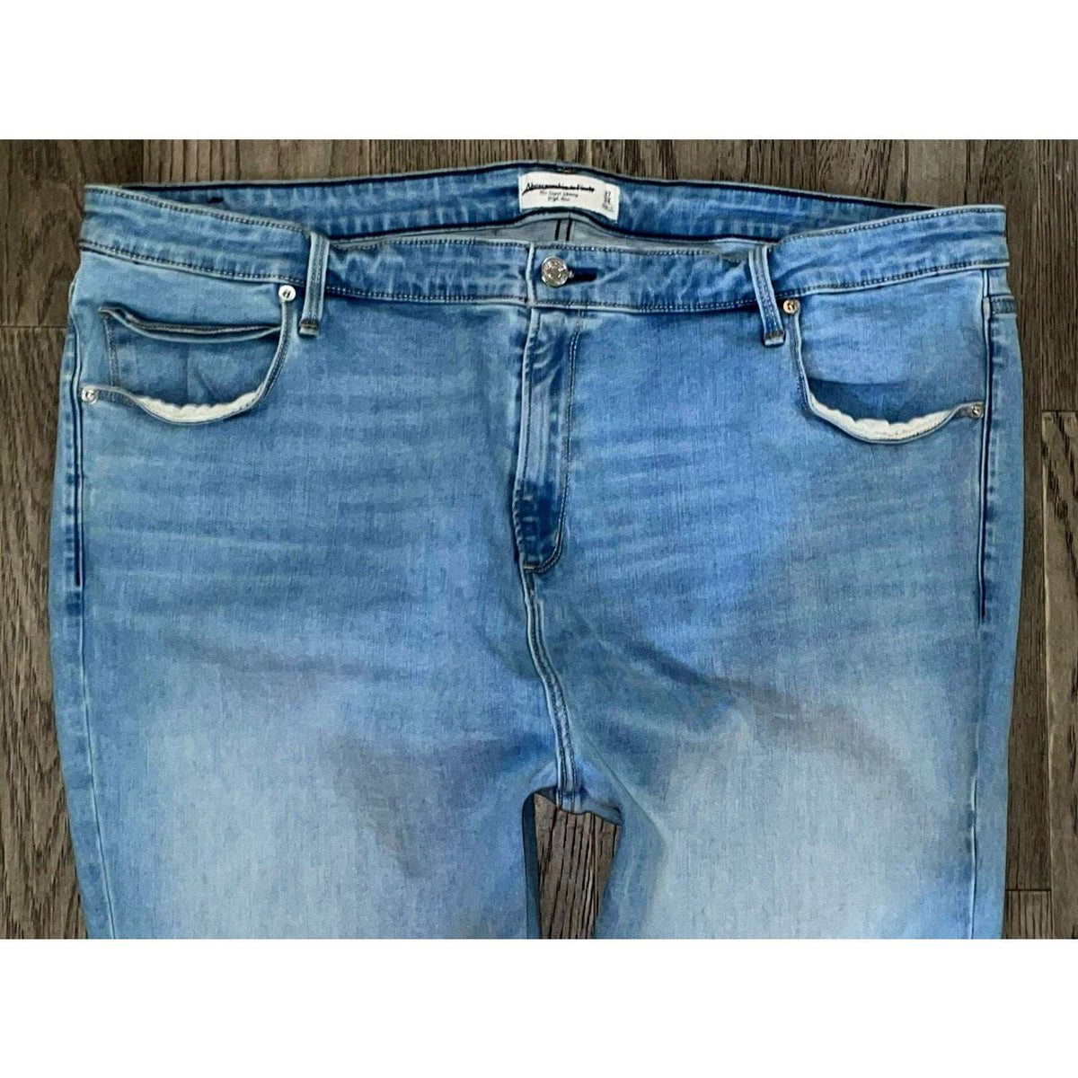 Abercrombie & Fitch The Super Skinny High Rise Jeans Size 24 Womens W 42 x L 26